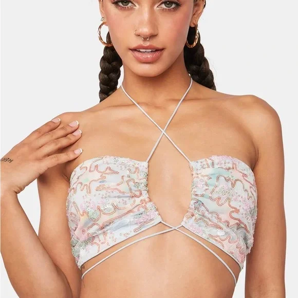 FOR LOVE & LEMONS Monique Bra Top (NWT) - Picture 9 of 9